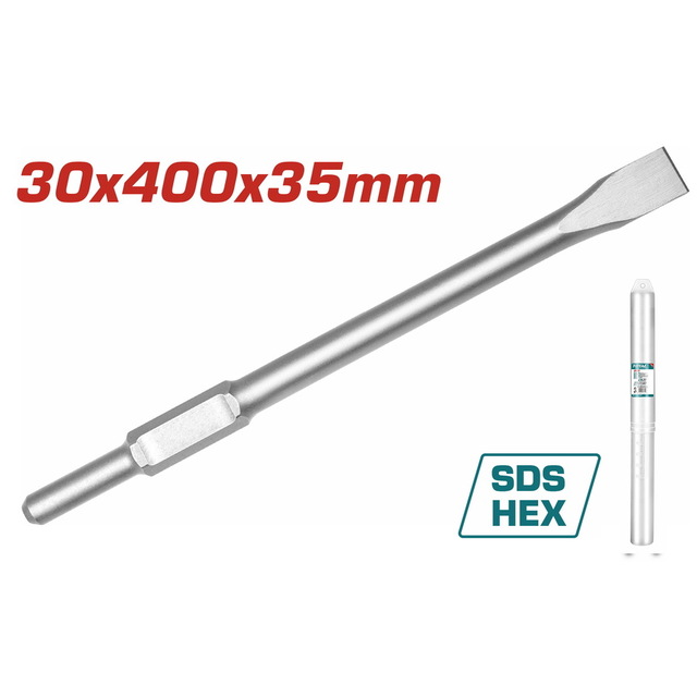 TOTAL SDS - HEX CHISEL 40mm (TAC1532301)
