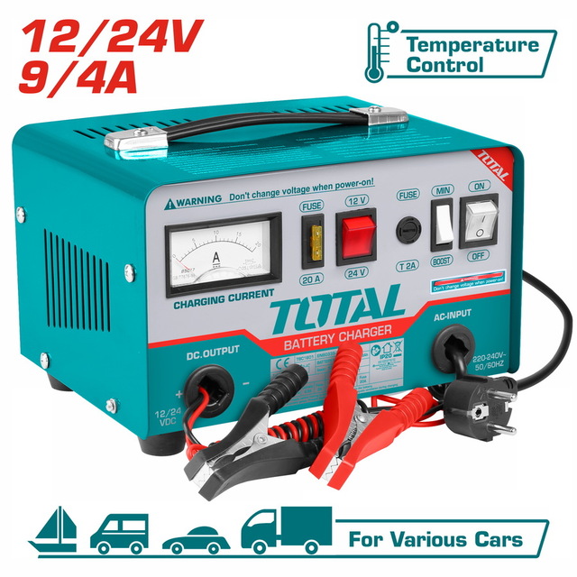 TOTAL BATTERY CHARGER 12 / 24V (TBC1601)