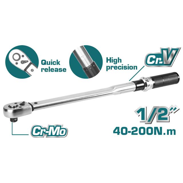 TOTAL Torque Wrench 1/2
