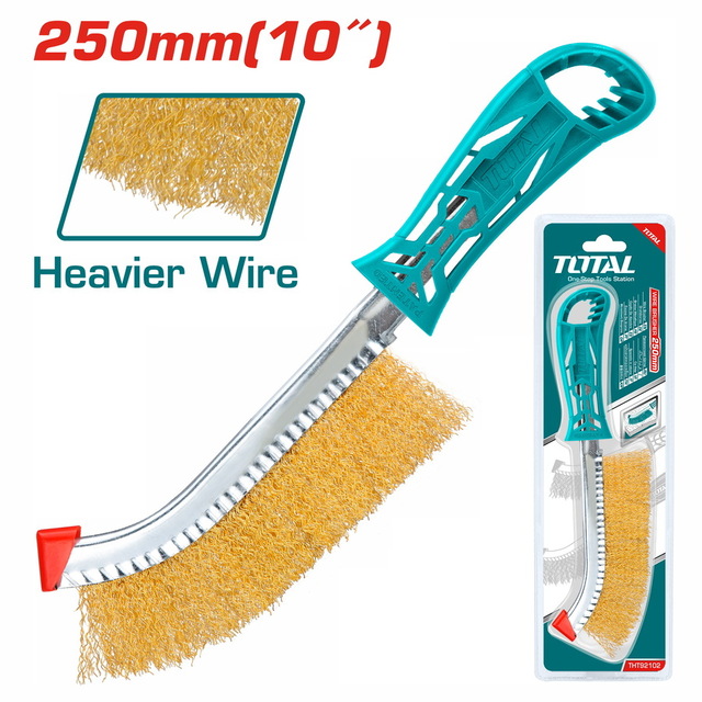 TOTAL WIRE BRUSHER 250mm (THT92102)