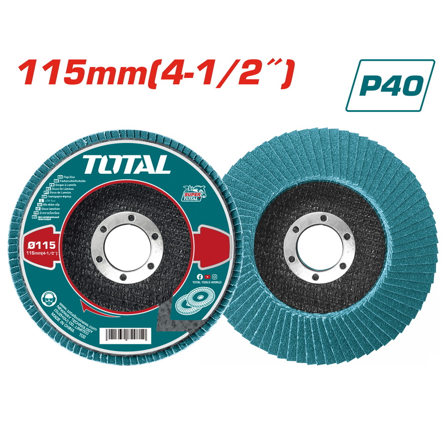 TOTAL Zirconium flap disc (TAC641151)