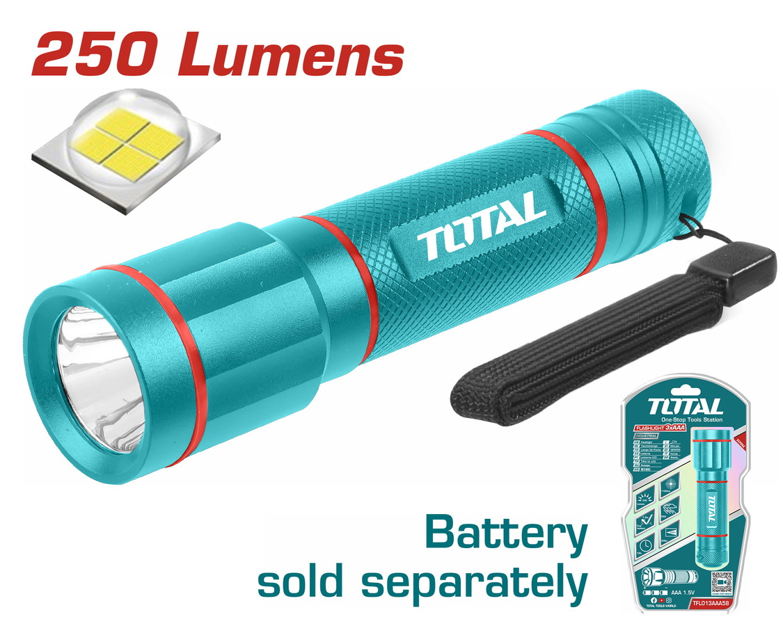 TOTAL FLASHLIGHT LED (TFL013AAA58)