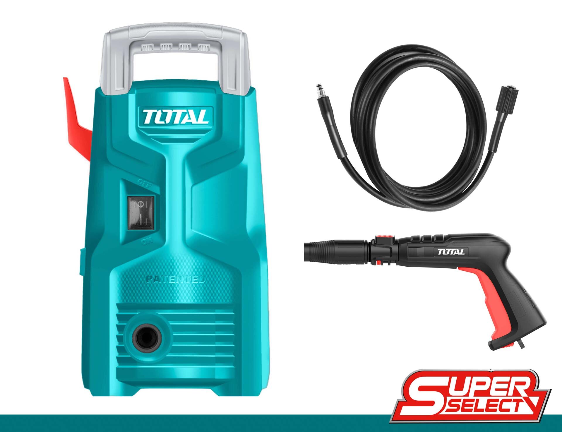 TOTAL High pressure washer 1.200W (TGT113026)