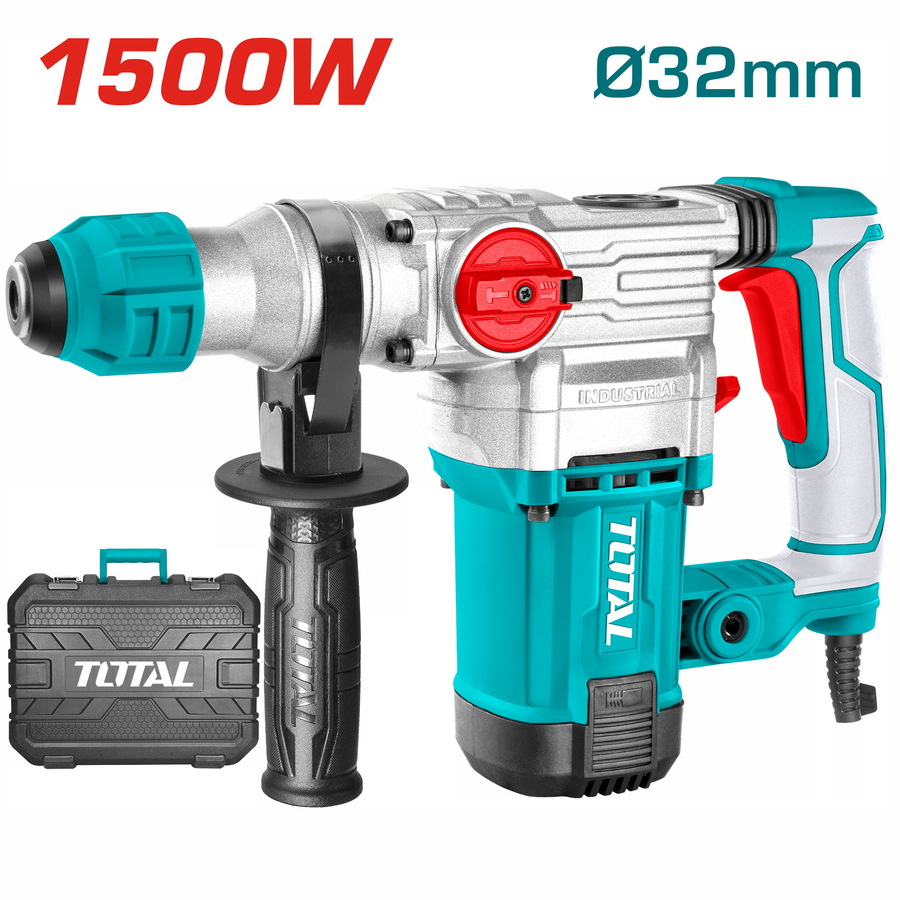TOTAL Rotary hammer SDS - PLUS 1.500W (TH1153256)