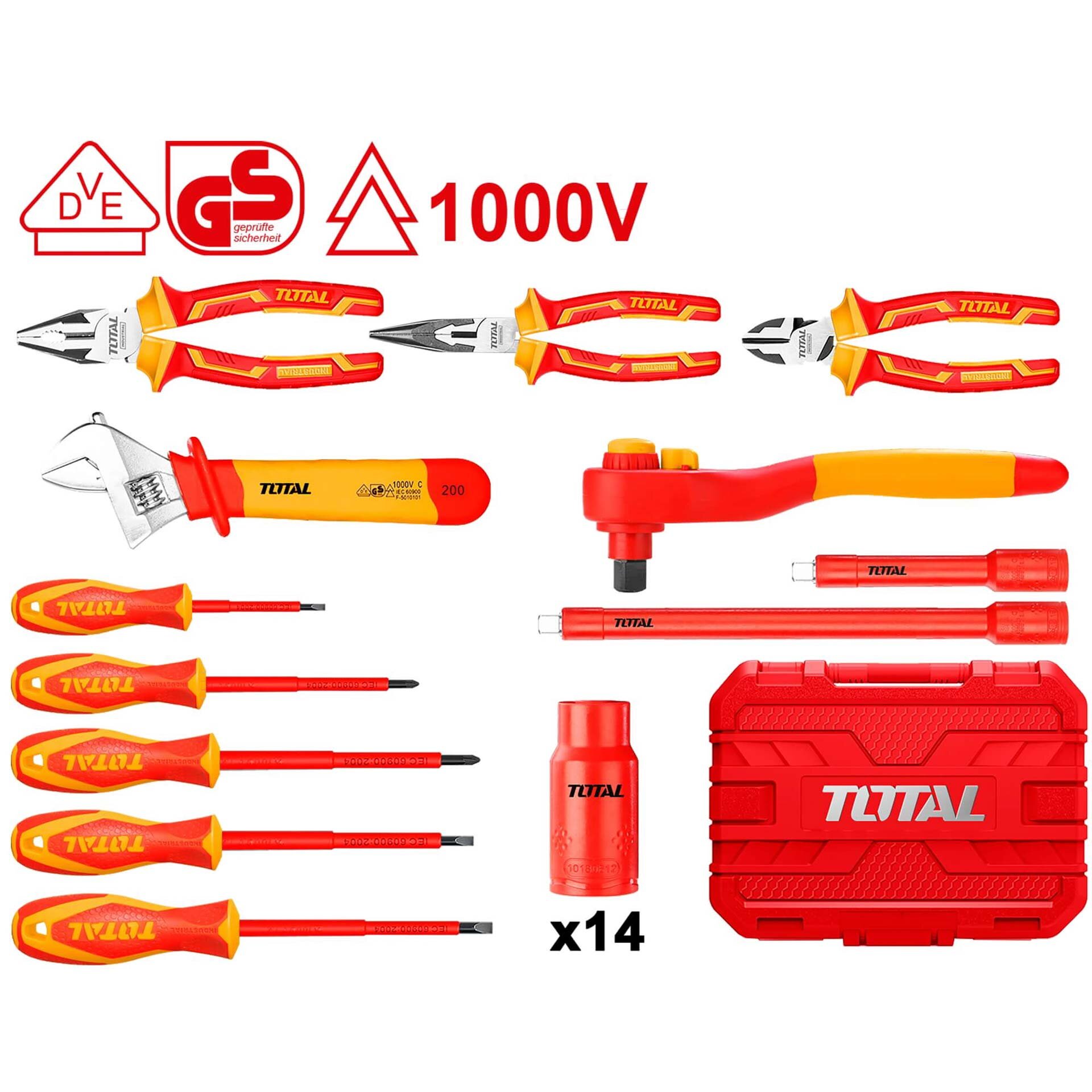26PCS insulated hand tools set (THKITH2601)