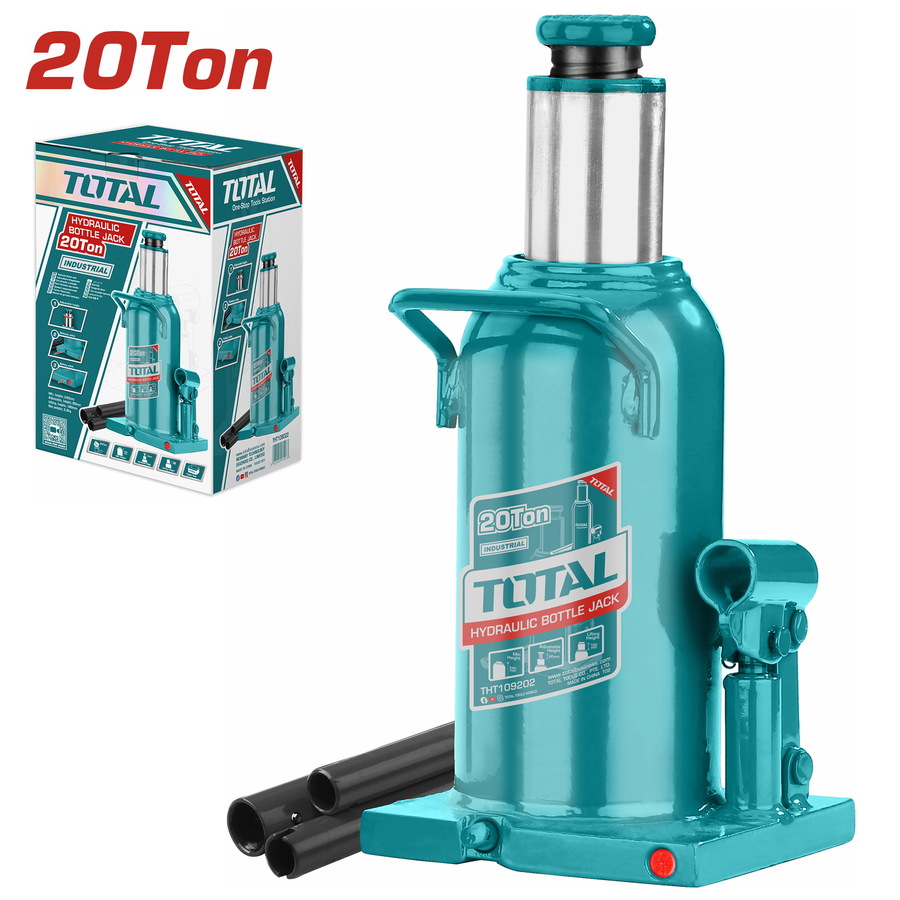 Hydraulic Bottle Jack With Pressure Gauge