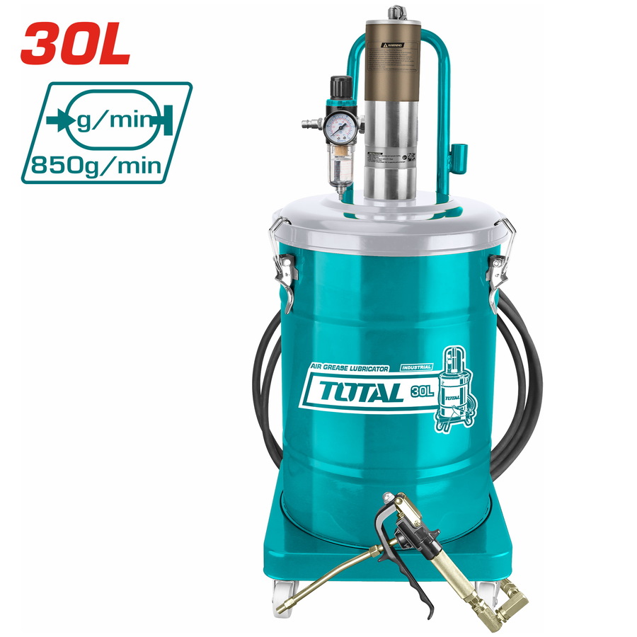 TOTAL PROFESSIONAL AIR GREASE LUBRICATOR 30Lit (THT118302)