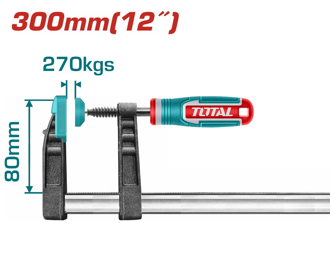 TOTAL F clamp with plastic handle (THT1320801)