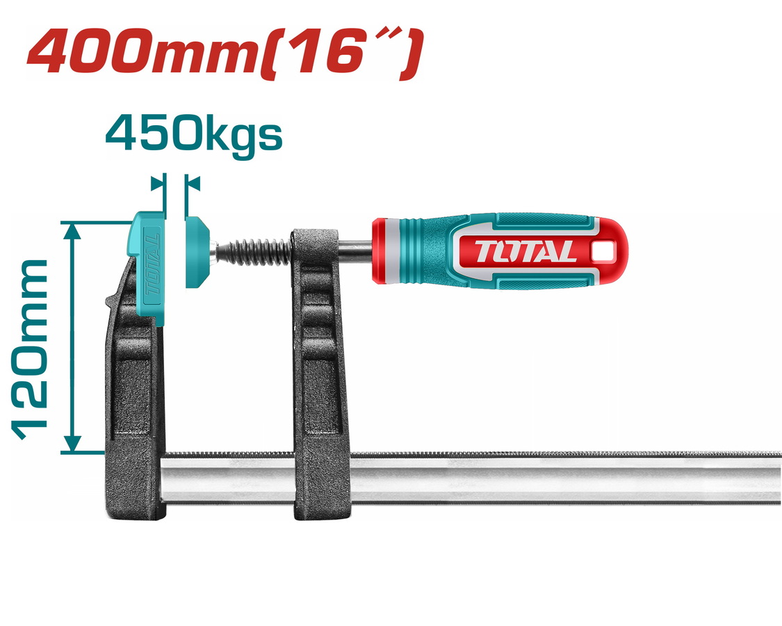 TOTAL F clamp with plastic handle (THT1321202)