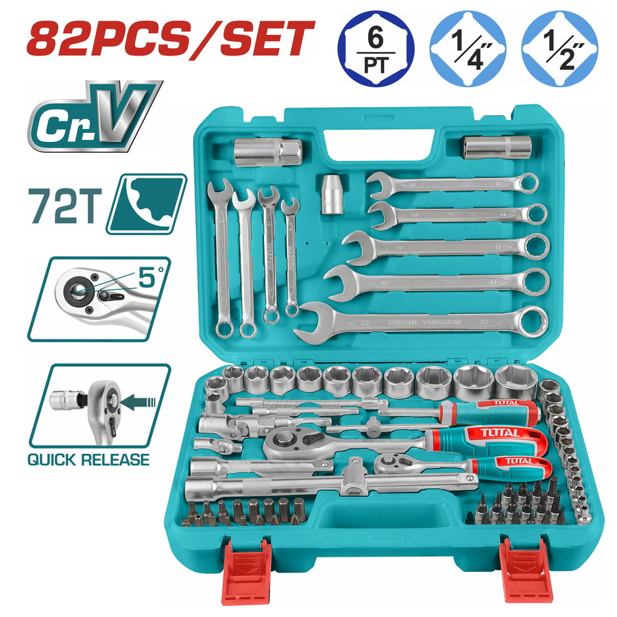 TAOC タオック　HT II-SP428 ポール4本セット Hyper Tough 12-Piece 3/8-inch Drive Socket Set SAE, Model 42882