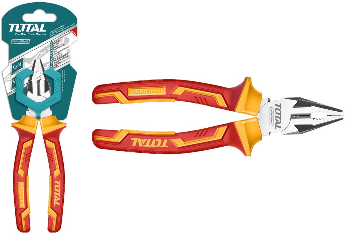 TOTAL INSULATED COMBINATION PLIER 1000V 160mm (THT2161)
