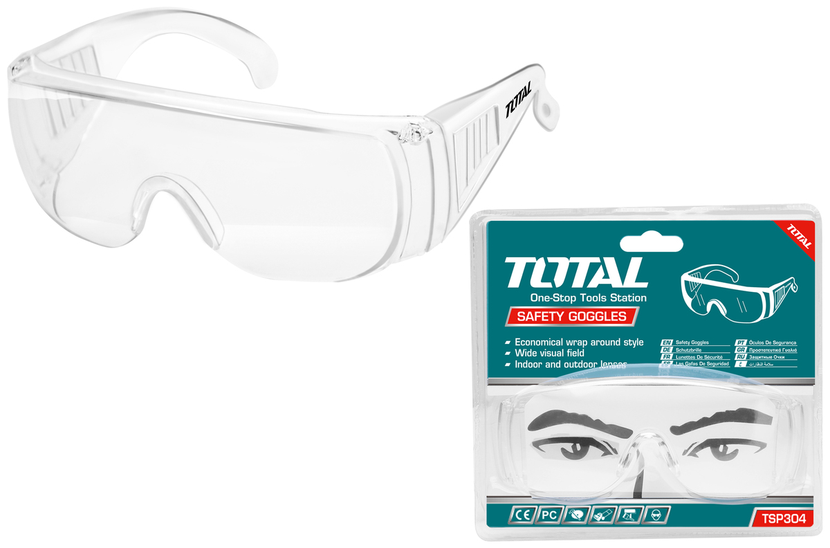 TOTAL SAFETY GOGGLE (TSP304)