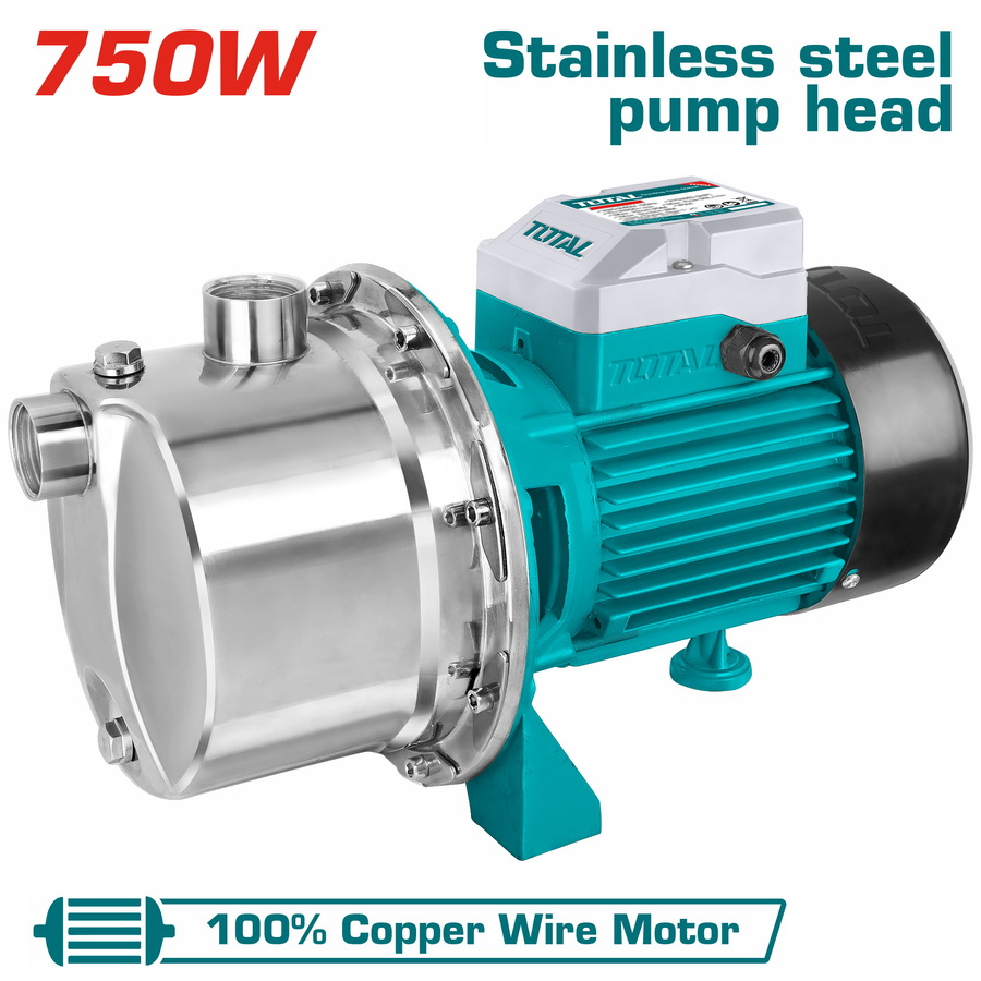 TOTAL Water pump INOX 750W (TWPS375062)