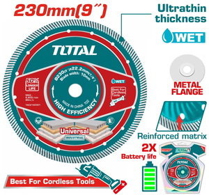 TOTAL Ultrathin diamond disc (with flange) (TAC2152301)