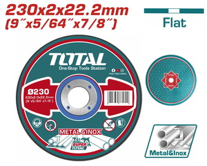 TOTAL Abrasive metal cutting disc (TAC2202301) 