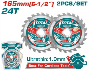 TOTAL Ultra-thin TCT saw blade set (TAC2331653)