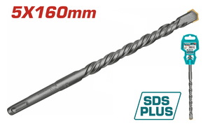 TOTAL ΔΙΑΜΑΝΤΟΤΡΥΠΑΝΟ SDS-PLUS 5 X 160mm (TAC310502)