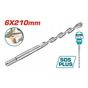 TOTAL SDS plus hammer drill 6 X 210mm (TAC310603C)