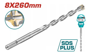 TOTAL SDS plus hammer drill 8 X 260mm (TAC310804C)