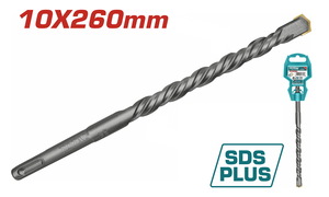 TOTAL ΔΙΑΜΑΝΤΟΤΡΥΠΑΝΟ SDS-PLUS 10 X 260mm (TAC311004)