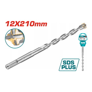 TOTAL SDS plus hammer drill 12 X 210mm (TAC311201C)