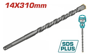 TOTAL ΔΙΑΜΑΝΤΟΤΡΥΠΑΝΟ SDS-PLUS S4L 14 X 310mm (TAC311404C)
