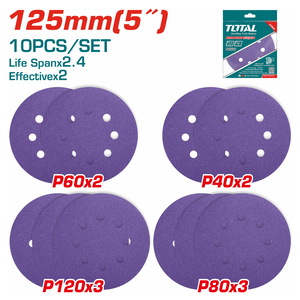 TOTAL Purple sanding disc (TAC73125101)