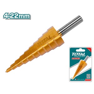 TOTAL Step drill bit 4 - 22mm (TAC8242201)