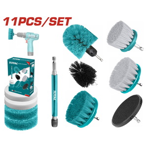 TOTAL 11 Pcs Cleaning brush set  (TACB1101)