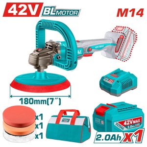 TOTAL Cordless polisher (TAPLI42181E)