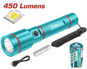 TOTAL Flashlight 50-450 Lumens (TCFL1865051)