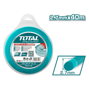 TOTAL TRIMMER LINE DUAL POWER 2.7mm - 40m