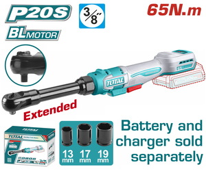 TOTAL Cordless drive ratchet (TDRLI206529)