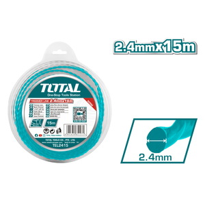 TOTAL TRIMMER LINE ELIPSE TWIST 2.4mm - 15m (TEL2415)