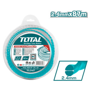 TOTAL TRIMMER LINE ELLIPSE TWIST 2.4mm - 87m (TEL2487)