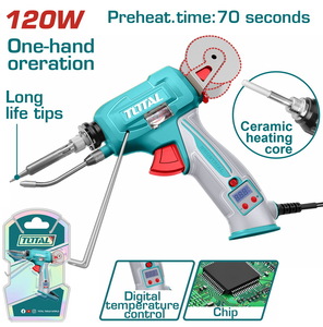 TOTAL Soldering gun with solder feeder (TET360732)