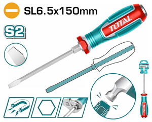 TOTAL ΕΠΑΓΓ. ΚΑΤΣΑΒΙΔΙ ΜΑΓΝ. ΧΤΥΠΗΤΟ ΙΣΙΟ SL6.5 X 150mm (TGTSL6150)