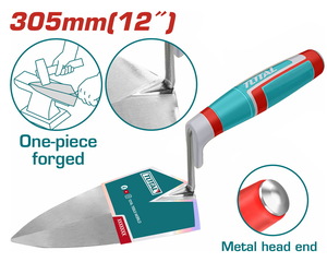 TOTAL Integrated forged bricklaying trowel (THBT9112)