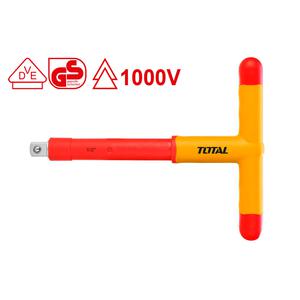 TOTAL 1/2" Insulated T-handle wrench (THITH121)