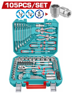 TOTAL 105 Pcs tools set (THKTHP61057)