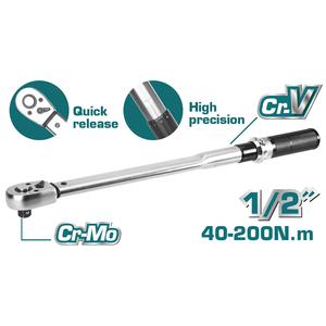 TOTAL Torque Wrench 1/2" (THPTW200N2)
