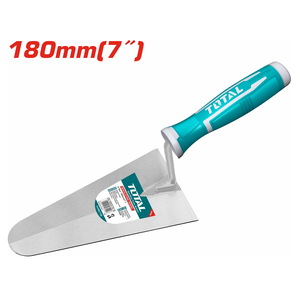 TOTAL BRICKLAYING TROWEL PLASTIC HANDLE 7" (THT82736)