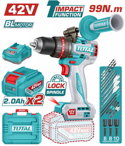 TOTAL Brushless cordless impact drill (TIDLI429982E)