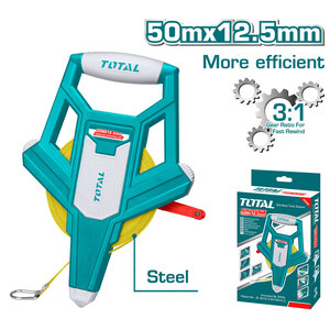 TOTAL STEEL MEASURING TAPE 50m (TMT710506)