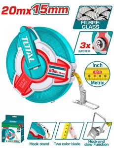 TOTAL ΕΠΑΓΓ. ΜΕΤΡΟΤΑΙΝΙΑ 20m Fibreglass (TMTF18206)