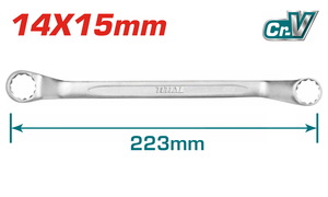 TOTAL RING SPANNER 14 Χ 15mm (TORSP14151)