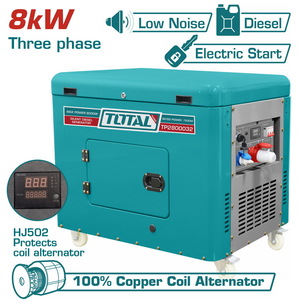 TOTAL ΗΛΕΚΤΡΟΓΕΝΝΗΤΡΙΑ DIESEL ΤΡΙΦΑΣΙΚΗ ΚΛΕΙΣΤΟΥ ΤΥΠΟΥ 8.000W (TP2800032)
