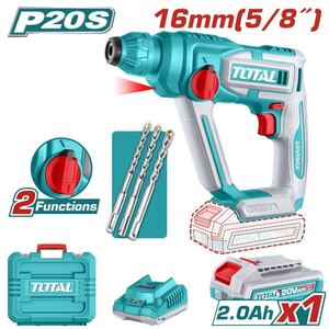 TOTAL ΠΝΕΥΜΑΤΙΚΟ ΠΙΣΤΟΛΕΤΟ ΜΠΑΤ. Li-ion 20V / 2Ah / 1 ΜΠΑΤ (TRHLI201681E)