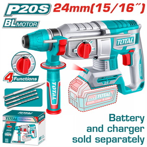 TOTAL Cordless rotary hammer (TRHLI20248)