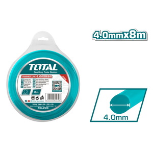 TOTAL TRIMMER LINE ROUND 4mm - 8m (TRL4008)